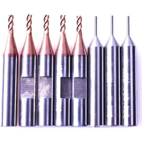 8pcs/lot 2.0mm Milling Cutter 2.5mm drill bit + 1.0 Probe for IKEYCUTTER CONDOR XC MINI PLUS Key Cutting Machine