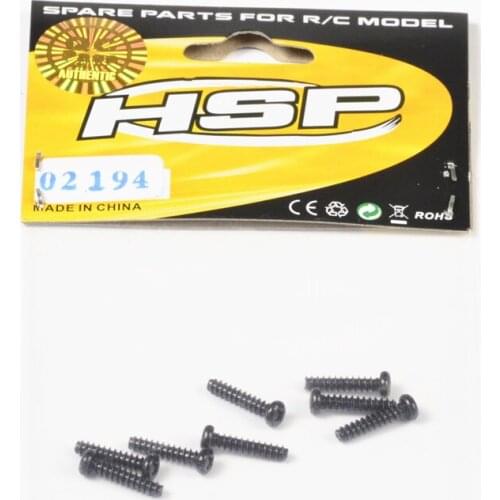 8PCS LOT ROUND HEAD SELF-TAPPING SCREW 2.6*12