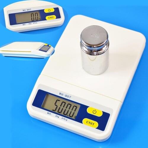 Digital LCD Kitchen Weight Diet Food Postal Electronic Gram Scale WFAU 3Kg/0.5g 2Kg/0.1g