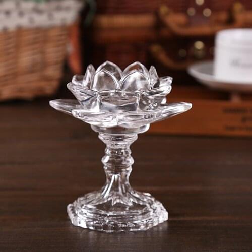 Crystal Votive Candle Holders Glass Tealight Wedding Centerpieces Crystal Candelabra Moroccan Decor Lighthouse Lotus Flower 5Z21
