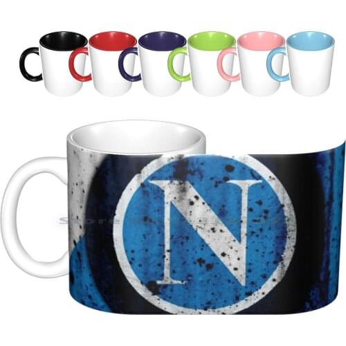 Ssc Napoli Ceramic Mugs Coffee Cups Milk Tea Mug Ssc Napoli Ssc Napoli Soccer Football Serie A Italy League Game Match Creative