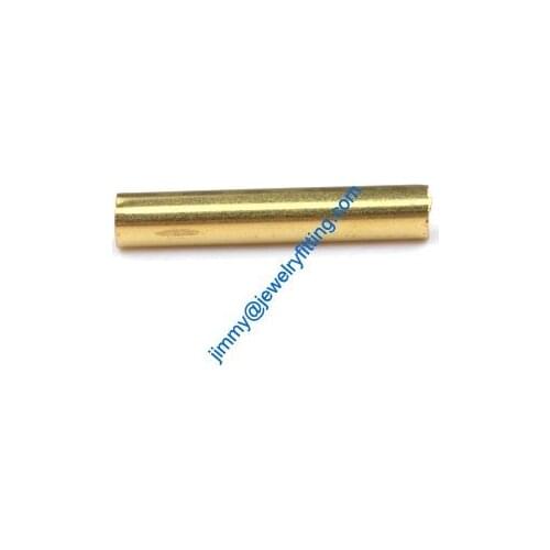 Brass Tube Conntctors Tubes jewelry findings 4*22mm ship free 5000pcs spacer beads
