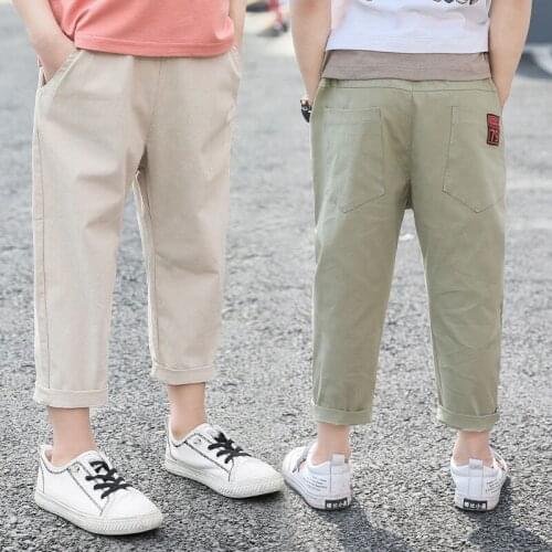 Summer Kids Clothes Baby Boys Fashion Thin Anti Mosquito Pants Boy Casual Sweatpants Children Bottoms