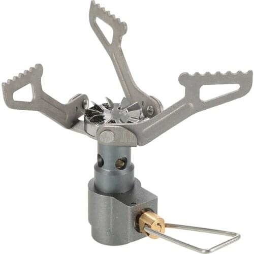 Outdoor 25g Super Lightweight One-Piece Titanium Alloy Outdoor Cooking Burner Folding Camping picnic Gas Stove BRS-3000T