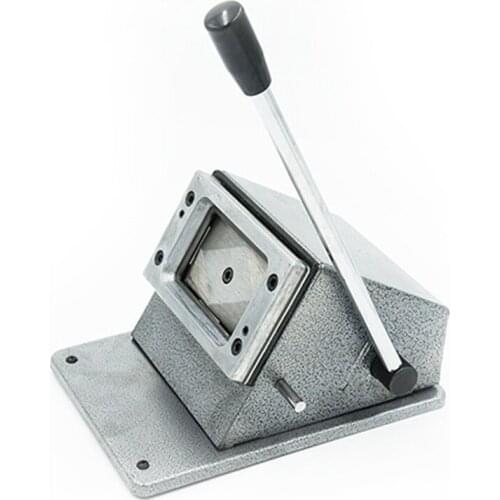 PVC Card Cutting Machine Business Car Paper Cutter 86*54MM Card Punching Machine Manual Cutting Tools Machining Center