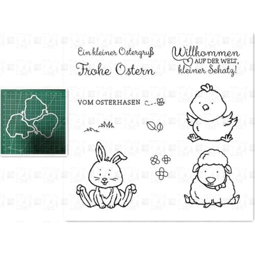 Animal Metal Cutting Dies And Stamps Stencils for DIY Scrapbooking Stamp/photo Album Decorative Embossing Paper