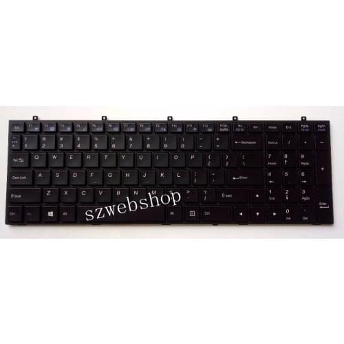 New for Clevo W670 W670SR W670SRQ W670SZQ W670SZQ1 W670SHQ W670SFQ W670SFQ1 W670SJQ W670SJQ1 US laptop Keyboard backlit frame