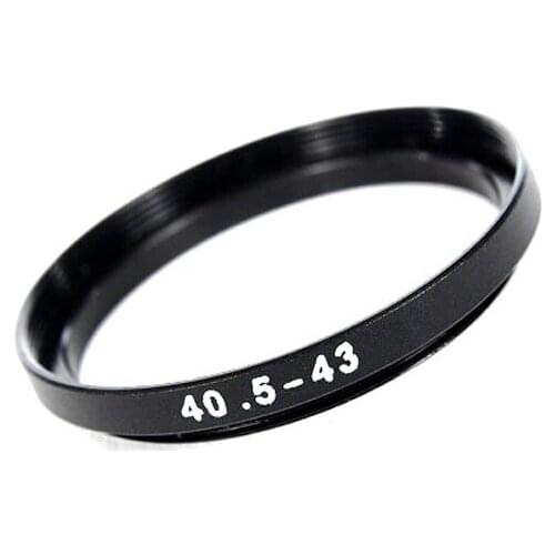 40.5mm-43mm 40.5-43 mm 40.5 to 43 Step Up Filter Ring Adapter