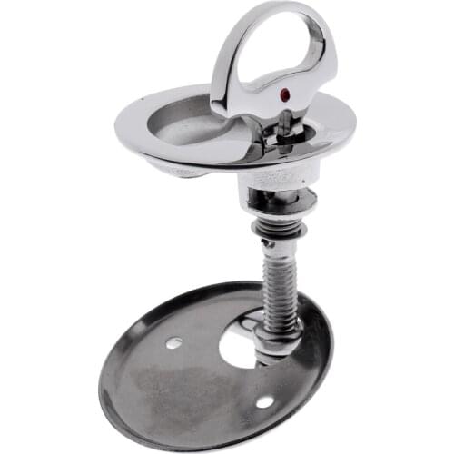 Durable Stainless Steel Boat Hatch Latches with Lift Handle 50mm/2''-Turning Lock Type Superior corrosion resistance durability