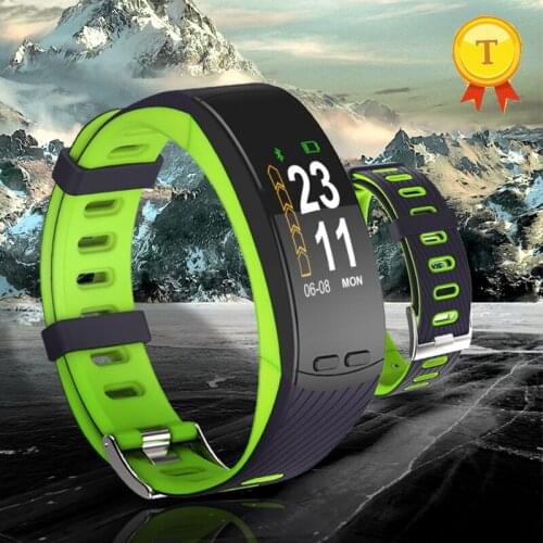 Hot selling GPS Sports Smart Band Heart Rate Smart Wristband Temperature Altitude theromometer Fitness Tracker Smart Bracelet