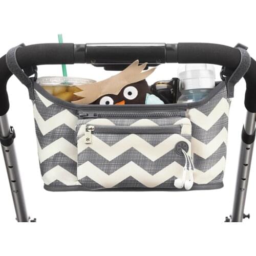 Baby Stroller Bag Mummy Diaper Bag Hook Baby Carriage Buggy Storage Trolley Bottle Cup Holder Organizer Stroller Accessories
