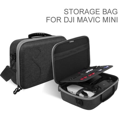 SUNNYLIFE Multifunction Portable Storage Bag Carrying Case Organizer with Shoulder Strap for DJI Mavic Mini Drone Accessories