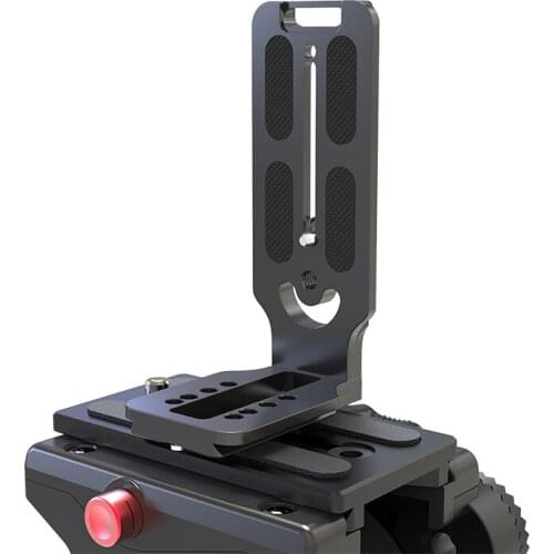 Jieyang vertical L-shaped quick-loading SLR camera camera tripod Universal quick-loading plate for Sony Nikon Canon 5D2/3/4