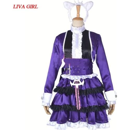 Hot Sale LOL Cosplay Costume LOL The Dark Child Annie Cosplay Annie Dress Custom-made Halloween Costume Any Size