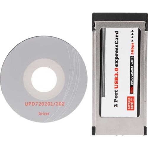 1 Set PCI-E PCI Express To 2 Port USB 3.0 34 mm Expresscard Card Converter Adapter New And High Quality