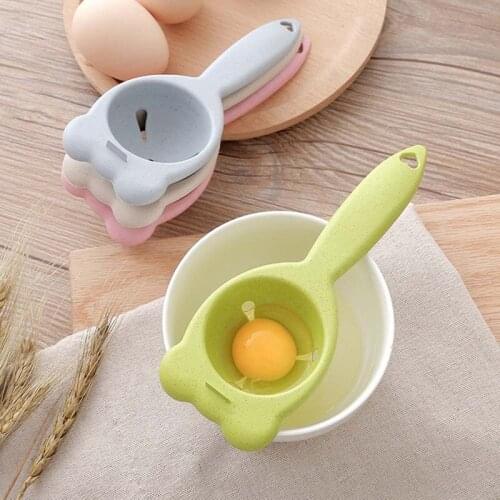 1pc Plastic Yolk Egg Separator Divider Yolk Protein Sifting Filter Kitchen Accessories DIY Cooking Baking Tools Egg Separator