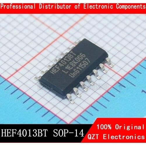 10PCS HEF4013BT SOP14 HEF4013 SOP HCF4013 SMD CD4013BM new and original IC