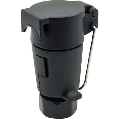 DC12V 7 Pin Trailer N Type Plug Socket Connector Adapter for Tow Vehicles Boat