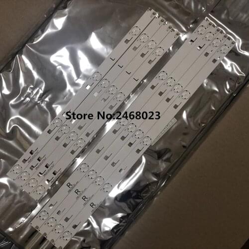 5sets LED Backlight strip for So ny TV JDE 49'' CSP DRT RIGHT V02 LEFT V02 KD-49XD7005 KD-49XD7066 LC490EQY-SJA3