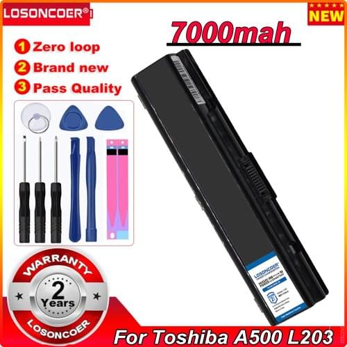 Laptop Battery For Toshiba Satellite A500 L203 L500 L505 L555 M205 M207 M211 M216 M212 Pro A210 L300D L450 A200 L300 L550