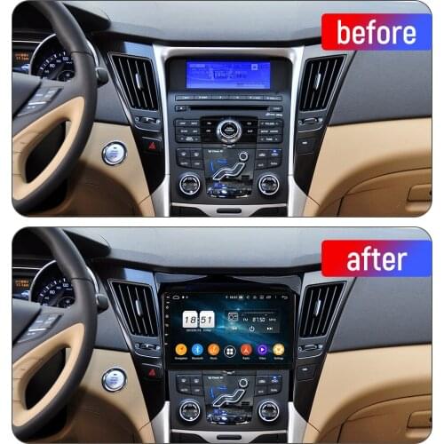 Car Video Multimedia Players For Hyundai Sonata 2011-2013 Car GPS Navigation Radio Stereo Headunit Android10 intelligent system