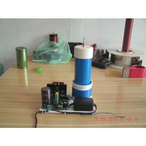Free shipping music tesla coil (generator) diy small Tesla coil music Solid State Tesla Coil phase-locked loop