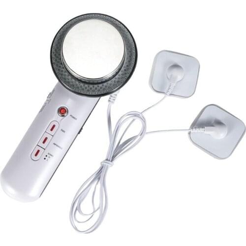 EMS Infrared Body Slimming Massage Instrument Face Massager Beauty Machine Weight Loss Cellulite White
