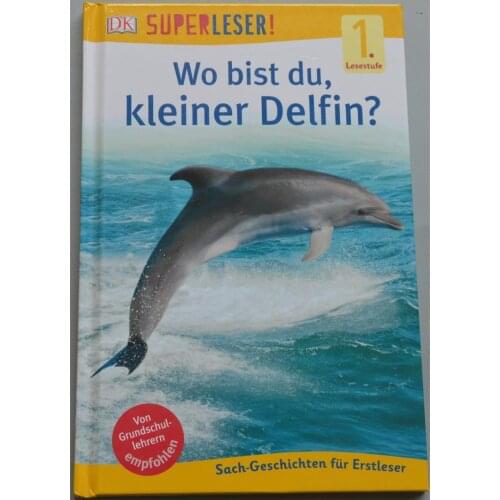 Parent Child Kids Education Cute Picture Where are you Dolphin Story Popular Science German Learning Reading Book Age 7 up