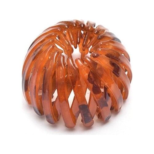 Fashion Birds Nest Buckle Girls Hair Claw Women Hair Clamp Grab Flower Bud Ball Hair Ring Female Hair Scratch Accessories Gift