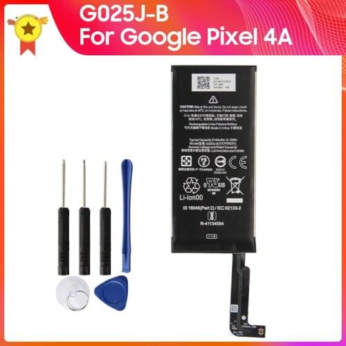 Genuine Replacement Battery G025J-B for Google Pixel 4A 3080mAh Original Phone Battery