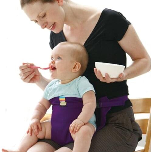 Baby Chair Seat Safety Belt Portable Infant Seat Harness Baby Carrier Chair Cover Wrap Baby Feeding Product Accessories L0024