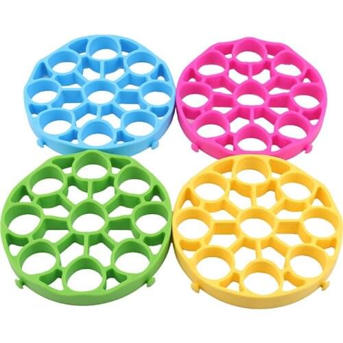 Silicone Kitchen Egg Steamer Rack Insulation Pad durable Multifunctional Egg Steaming Tray For Kitchen Cooking Tool
