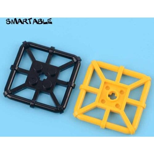 Smartable Plate 2x2 with Rod Frame Rectangular Building Block MOC Parts Toys For Kids Compatible Major Brands 30094 20pcs/lot