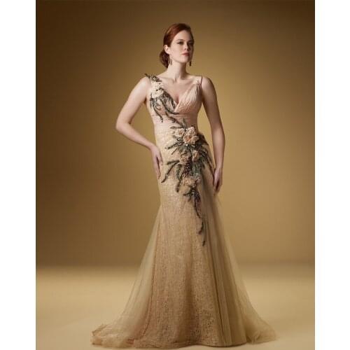 Free Shipping 2018 New Fashion Vestidos Formal Long flower Elegant Party lace Evening prom gown mother of the bride dresses