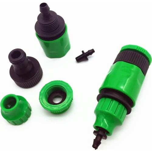 1 Pcs Brand New 4/7mm or 8/11mm Telescopic Joint Garden Water Hose Pacifier Shape Quick Connectors Import Size G1/2' or G3/4