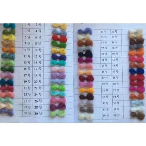 10g wool roving needle felting wool 66S wool felt wool 123 colour Please leave a message color number for any choice of color