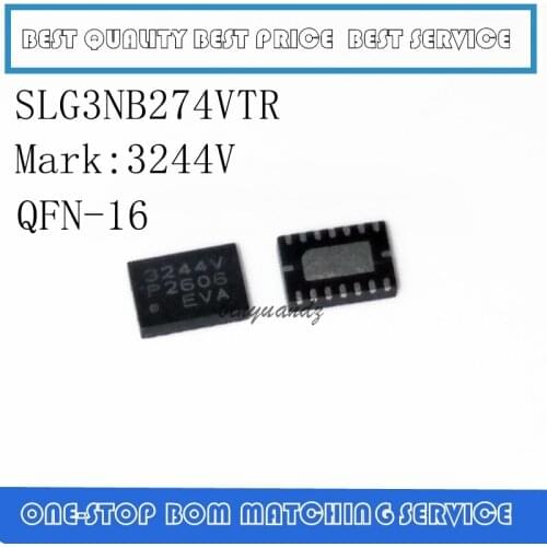2PCS/LOT SLG3NB274VTR SLG3NB274V 3244V 3274V QFN-16 NEW