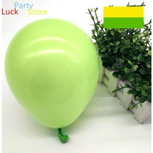 200pcs 5 inch small round ball matt thickened balloon macaron balloon birthday party wedding wedding romantic decoration