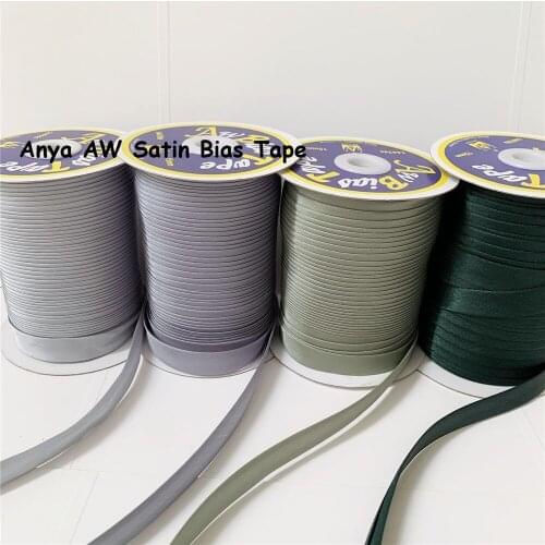 5/8" (15mm)X20Yards/Card Satin Bias Tape Binding Tape,AW Brand handmade For DIY Garment Sewing And Trimming