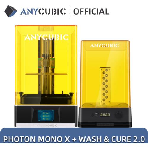 ANYCUBIC Photon Mono X 8.9″ 4K LCD 3D Printer UV Resin Printers High Speed 3D Printing 192*120*250mm 3D Printer