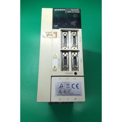 MR-J2-100A servo driver , used in good condition . 80% appearance new , good working , free shipping