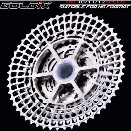 Goldix SHIMANO SRAM mountain bike 10 11 12 speed bicycle deck aluminum alloy CNC ultra-light anti-chain flywheel