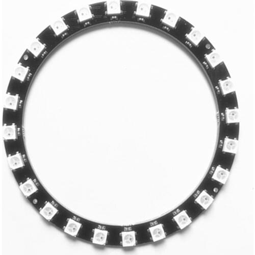 RGB LED Ring 24 Bits LEDs WS2812 5050 RGB LED Ring Lamp Light with Integrated Drivers WS2812B