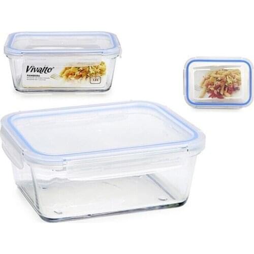 Lunch box Crystal (16 x 8,5 x 22 cm)