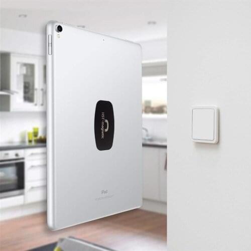 Tablet Wall Mount Stand Magnetic Adsorption Cell Phone Holder for iPhone iPad Air Mini Pro