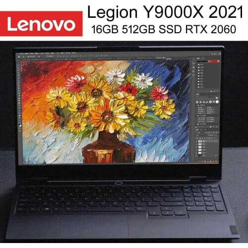 Lenovo Professional Gaming Laptop Legion Y9000X 2021 With i7-10875H RTX 2060 Max-Q 6GB GPU 15.6 Inch Backlit 144Hz Refresh Rate