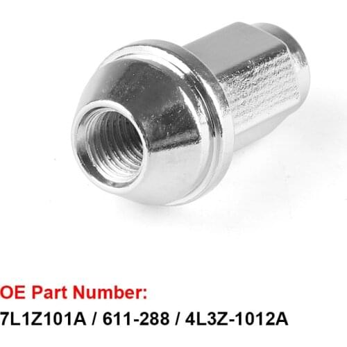 1PCS For Ford F-150 Expedition Chrome 14x2.0 Wheel lug nuts Factory Replacement Lug Nuts 2004-2014 611-288 7L1Z1012A 4L3Z-1012-A