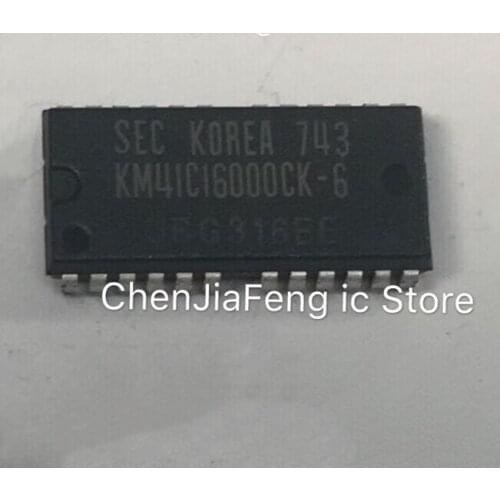 10PCS~20PCS/LOT KM41C16000CK-6 SOJ24 New original
