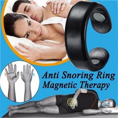 Acupressure Anti Snore Ring Treatment Reflexology Anti Snoring Apnea Sleeping Device Health99