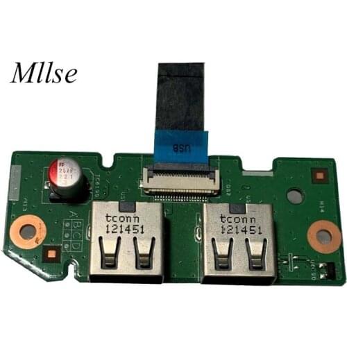 Free shipping FOR N5040 N5050 48.4IP20.011 50.4IP01.002 08C9P GENUINE USB BOARD W/ CABLE INSPIRON WORKS